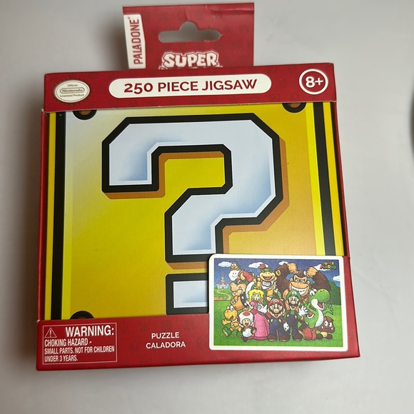 Nintendo | Games | Super Mario 25pc Jigsaw Puzzle | Poshmark